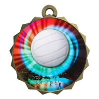 2-1/4" Volleyball Medal