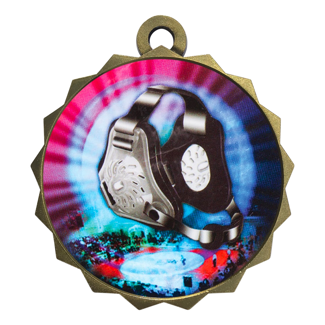 2-1/4" Wrestling Medal