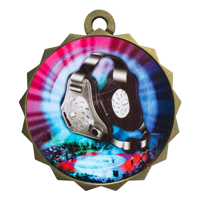 2-1/4" Wrestling Medal