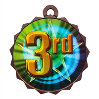 2-1/4" 3rd Place Medal