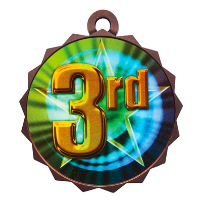 2-1/4" 3rd Place Medal