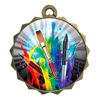 2-1/4" Art Medal