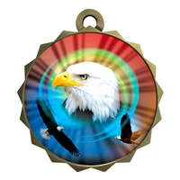 2-1/4" Eagle Medal