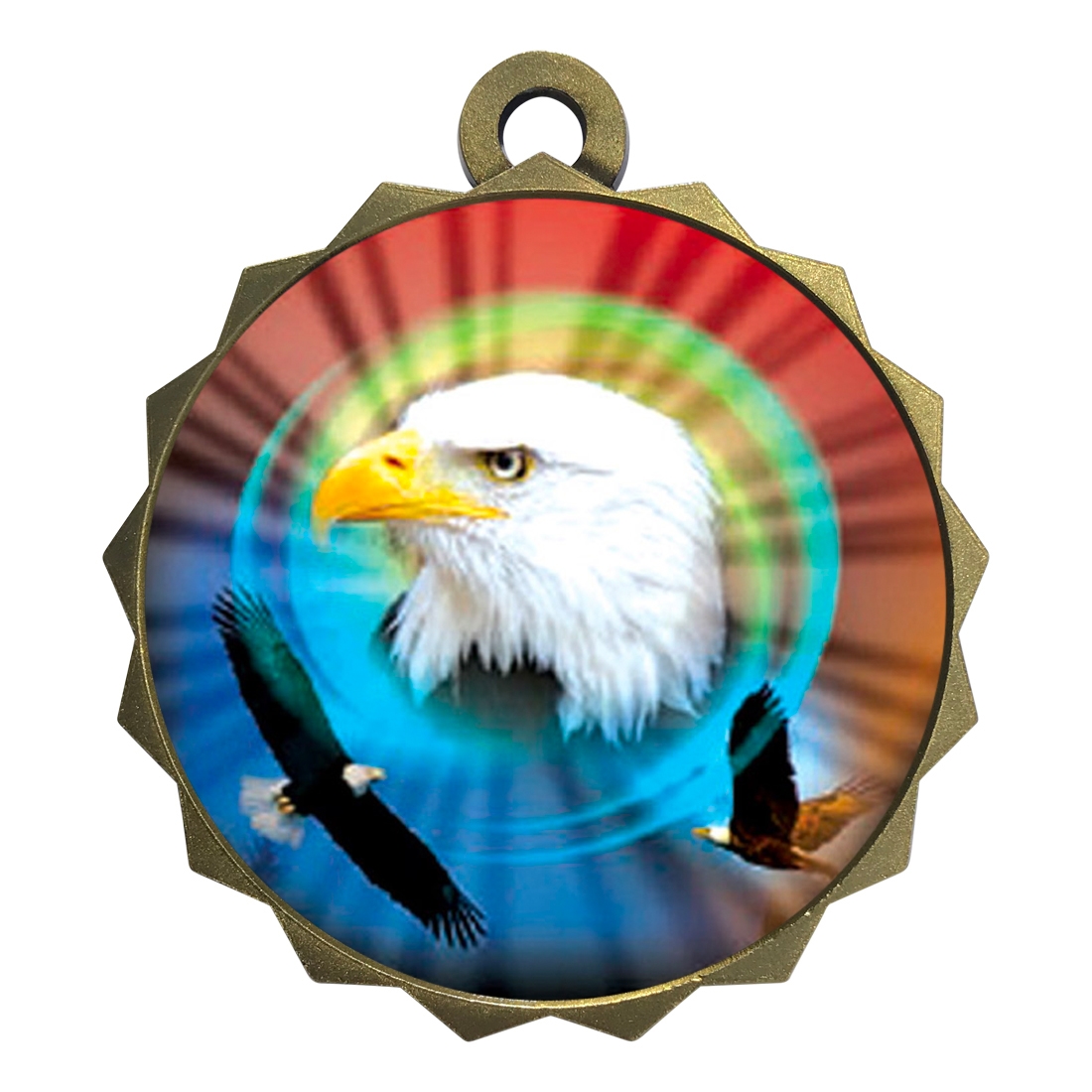 2-1/4" Eagle Medal