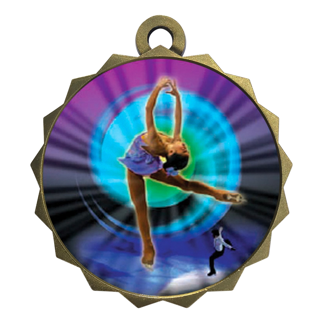 2-1/4" Figure Skating Medal