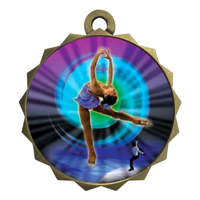 2-1/4" Figure Skating Medal