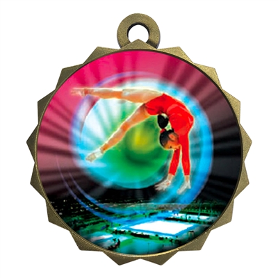 2-1/4" Female Gymnasitcs Medal