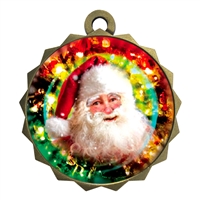 2-1/4" Santa Claus Christmas Medal