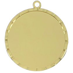 2-1/4" Bright Cut-Edge Blank Insert Medal (D225-Blank)