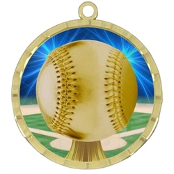 2-1/4" Baseball Medal