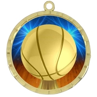 2-1/4" Basketball Medal