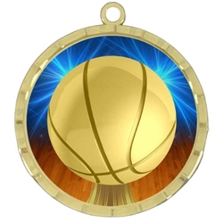 2-1/4" Basketball Medal
