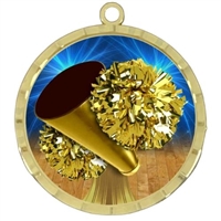 2-1/4" Cheerleading Medal