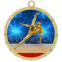 2-1/4" Male Gymnastics Medal