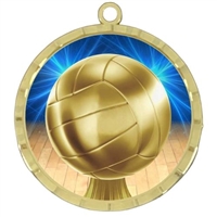 2-1/4" Volleyball Medal