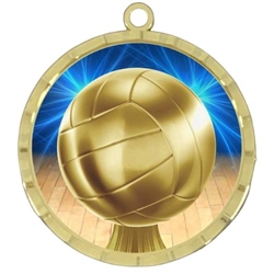 2-1/4" Volleyball Medal