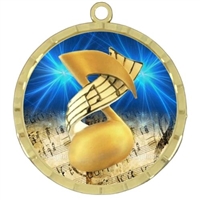 2-1/4" Music Medal