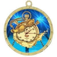 2-1/4" Swimming Medal