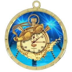 2-1/4" Swimming Medal
