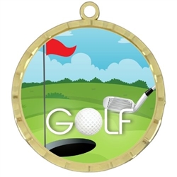 2-1/4" Golf Medal