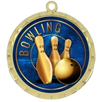 2-1/4" Bowling Medal