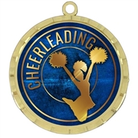 2-1/4" Cheerleading Medal