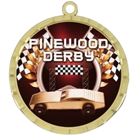 2-1/4" Pinewood Derby Medal