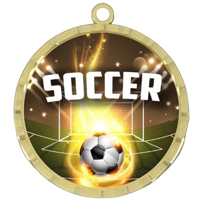 2-1/4" Soccer Medal