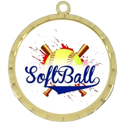 2-1/4" Softball Medal