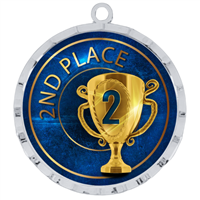 2-1/4" 2nd Place Medal
