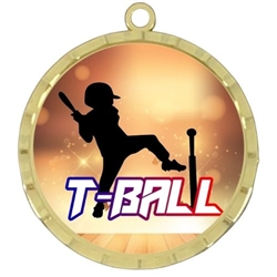 2-1/4" T Ball Tee Medal