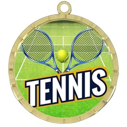 2-1/4" Tennis Medal