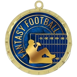 2-1/4" Fantasy Football Medal
