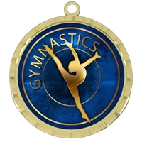 2-1/4" Female Gymnastics Medal