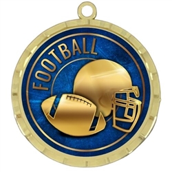 2-1/4" Football Medal
