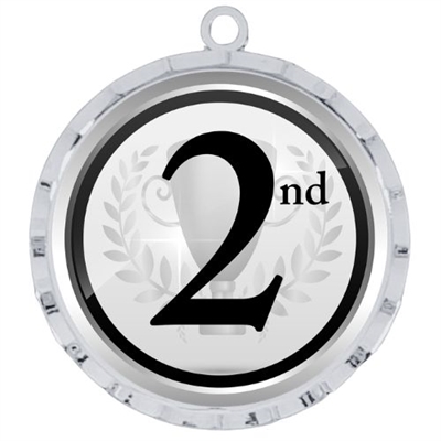 2-1/4" 2nd Place Medal