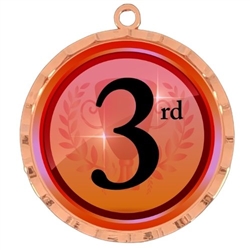 2-1/4" 3rd Place Medal