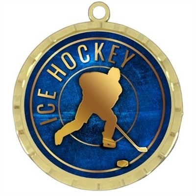 2-1/4" Ice Hockey Medal