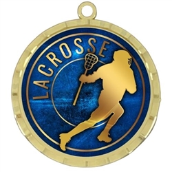 2-1/4" Lacrosse Medal