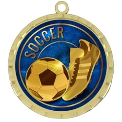 2-1/4" Soccer Medal