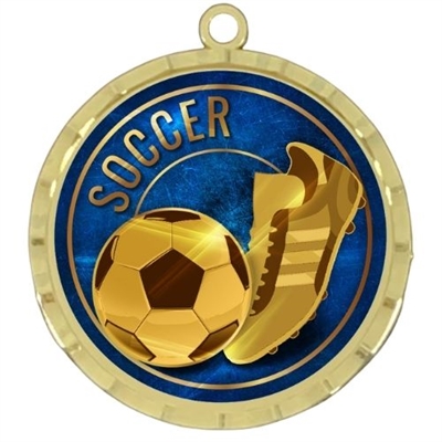 2-1/4" Soccer Medal