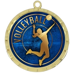 2-1/4" Volleyball Medal