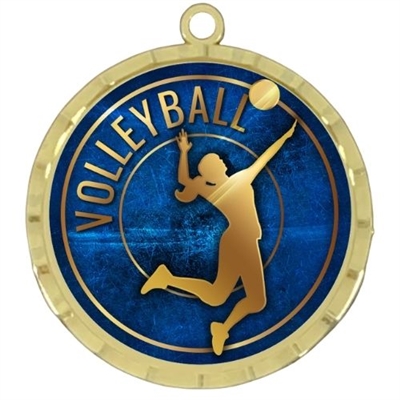 2-1/4" Volleyball Medal