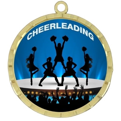 2-1/4" Cheerleading Medal
