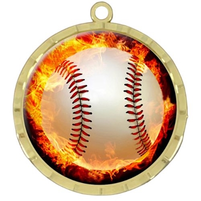 2-1/4" Baseball Medal