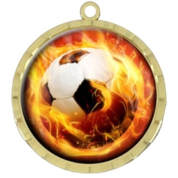 2-1/4" Soccer Medal