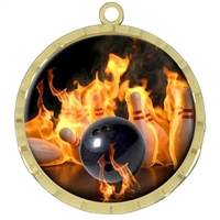 2-1/4" Bowling Medal