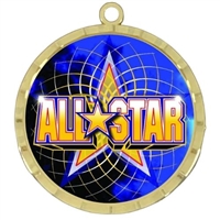 2-1/4" Allstar Medal