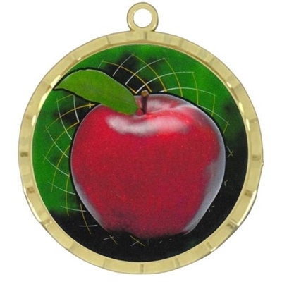 2-1/4" Scholastic Apple Medal