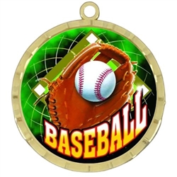 2-1/4" Baseball Medal